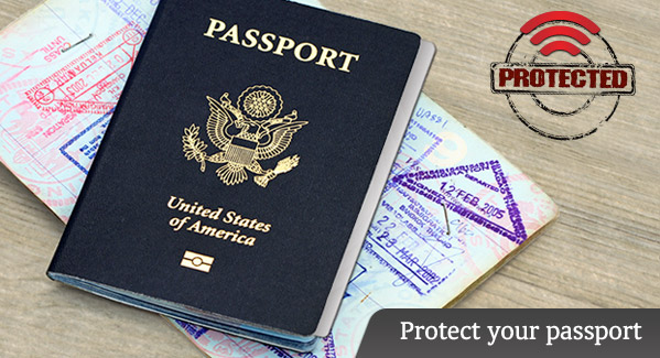 Image 2 Protect your passport with a passport shield card.